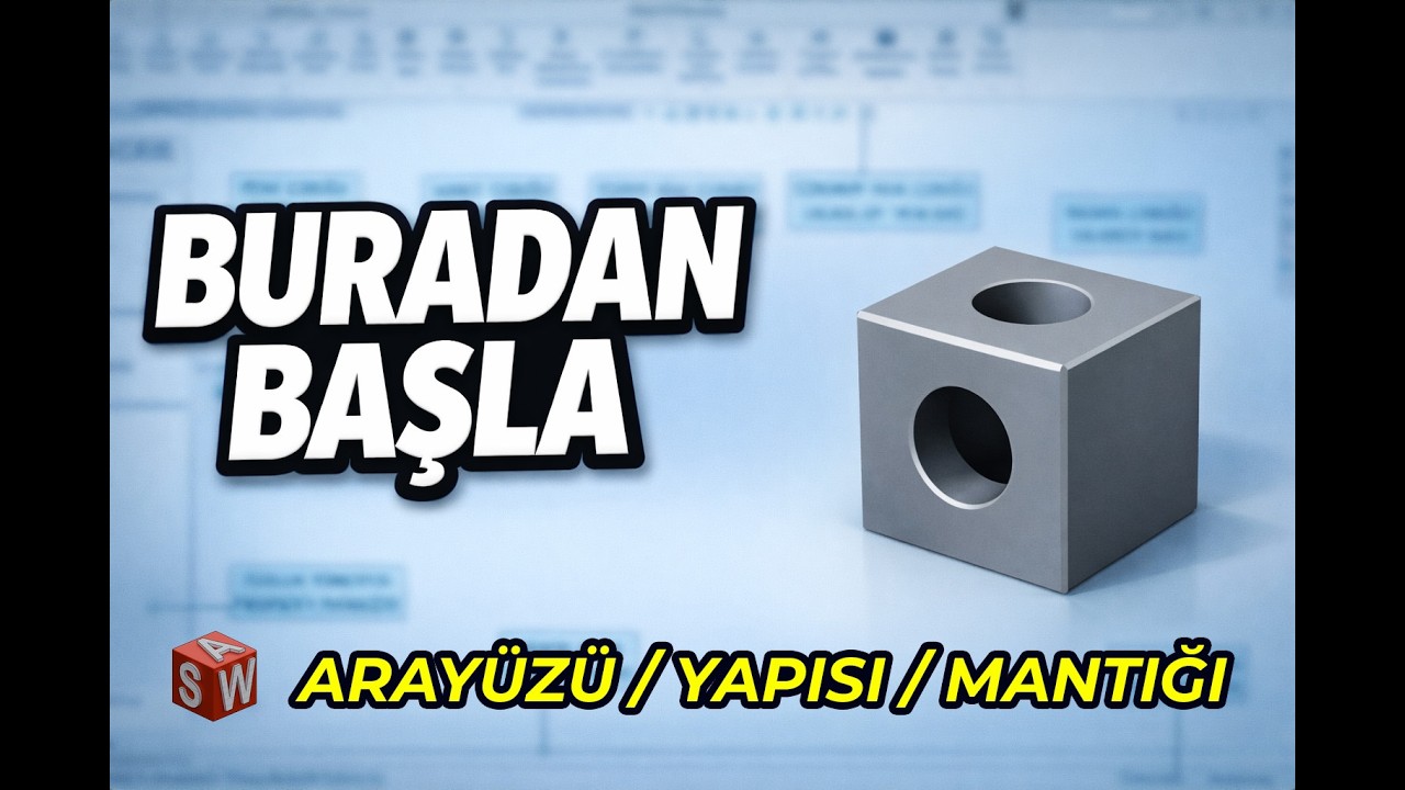 Solidworks Arayüzü - Ne, nedir, nerededir?