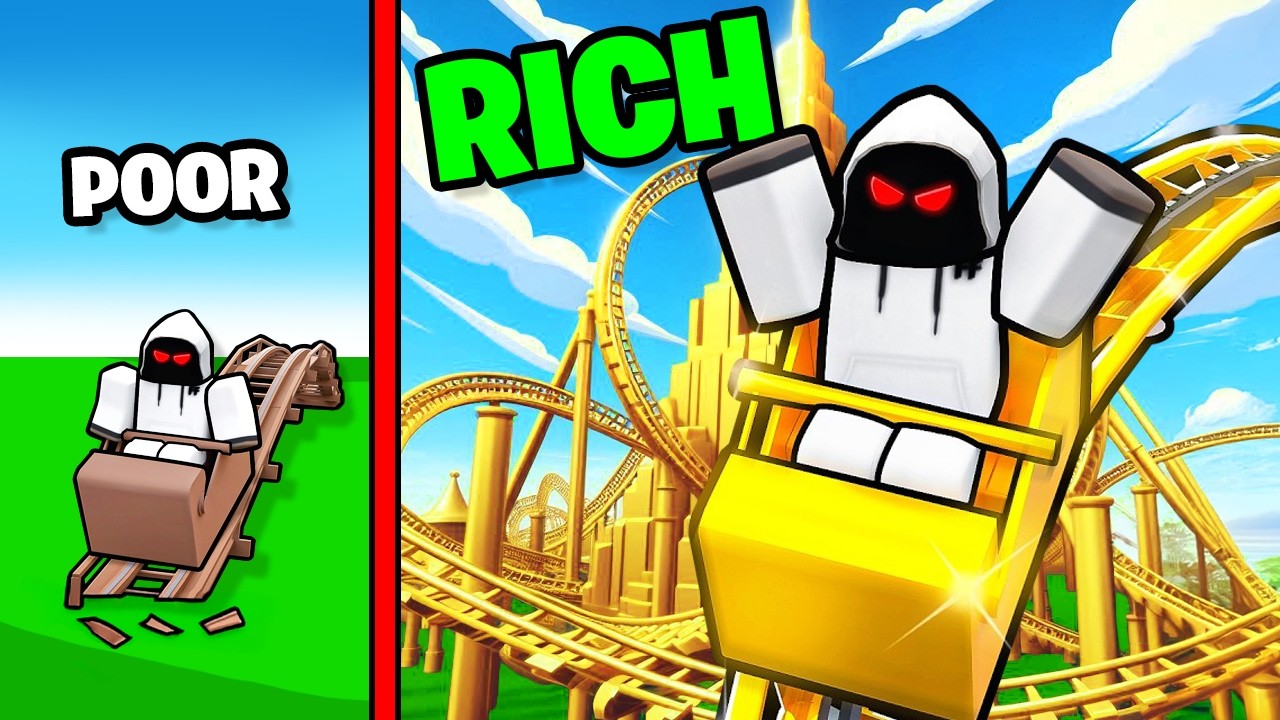 Spending $8,425,395 To Build The BIGGEST ROLLERCOASTER In Roblox..