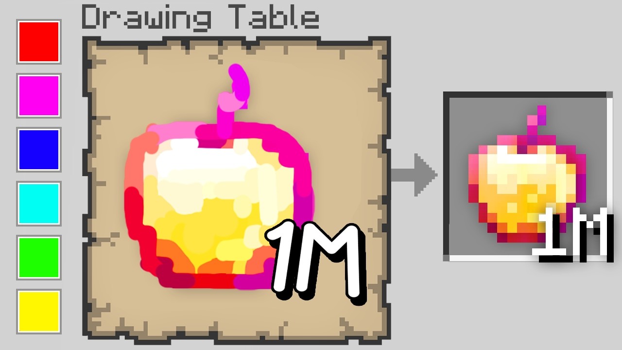 Minecraft, But Anything I Draw, I Get...