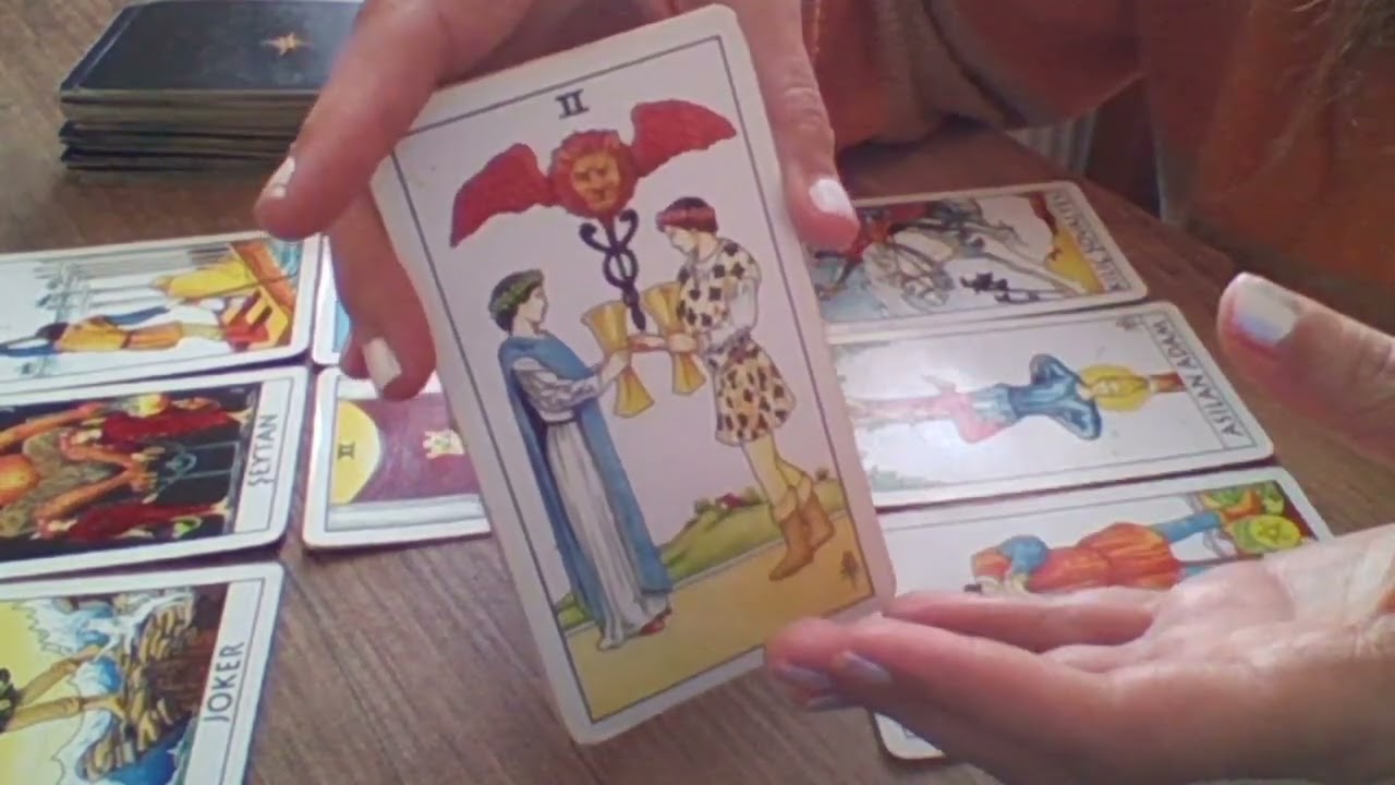 Aklımızdaki Kişi Üçüncü Kişiden Anlaşarak Ayrılıyor - İlahi Adalet Tarot