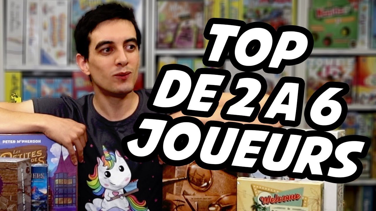 5 jeux de société aussi bons à 2 qu'à 6 joueurs