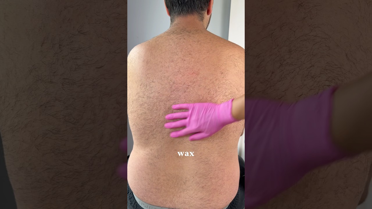 How To Wax Back At Home 👀