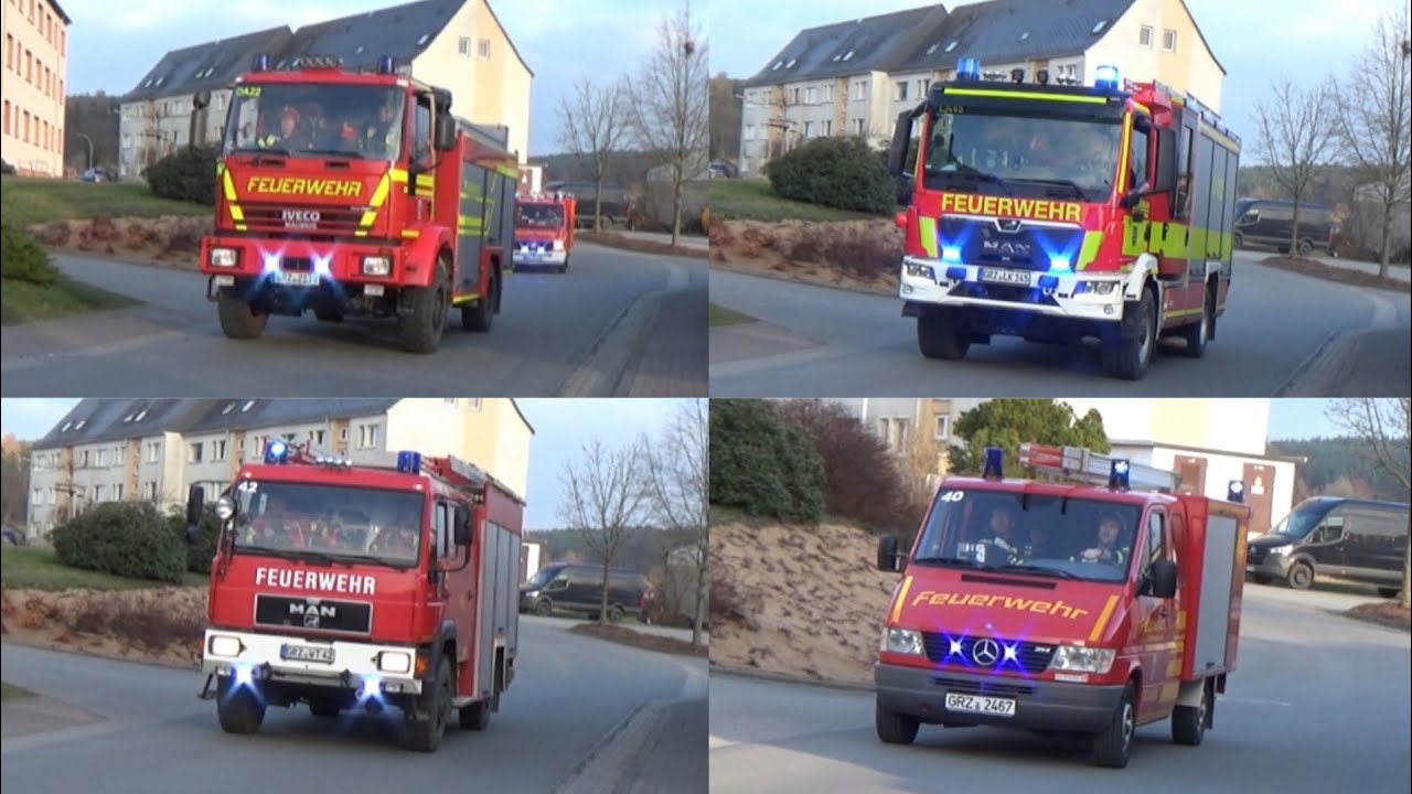 🚨 Einsatz Feuerwehr Langenwetzendorf + Ortsteile und Feuerwehr Hohenleuben