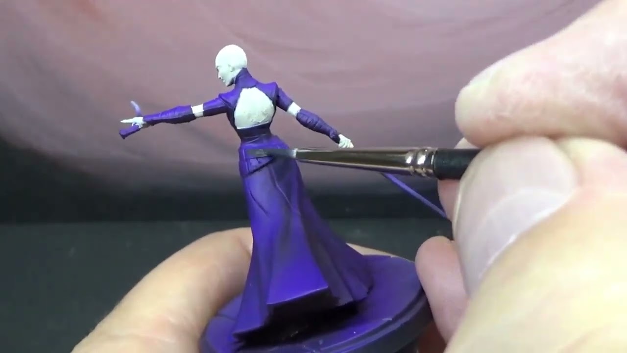 Mastering the Dark Arts: Painting Asajj Ventress | Star Wars Shatterpoint Tabletop Game