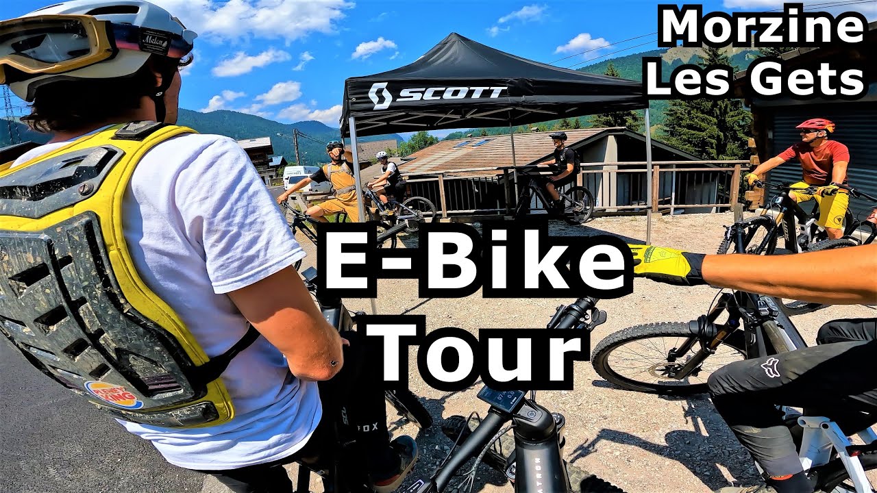 Scott Patron E-Bike Tour Morzine Les Gets