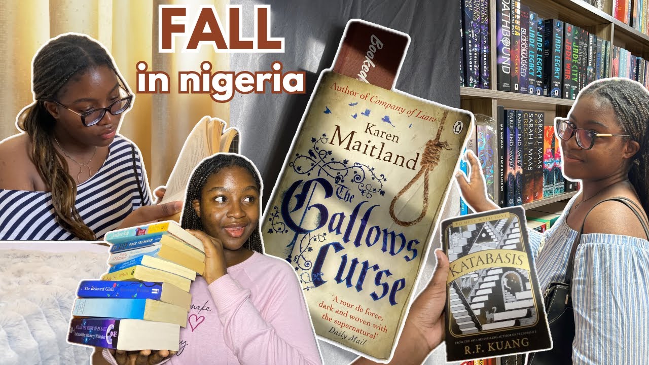 cozy fall vlog!🍂📖☕️ bookshopping, huge book haul, fall TBR, fall reading, fall favourites 