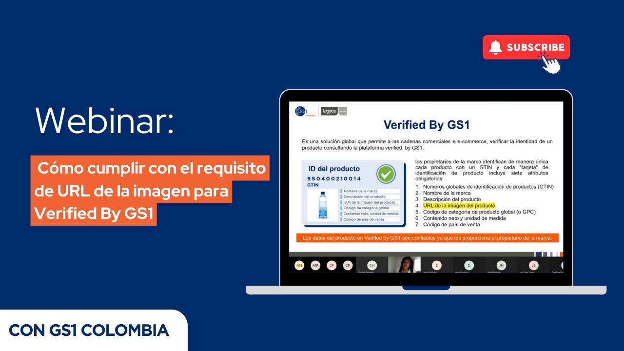 Webinar: Cómo cumplir con el requisito de URL de la imagen para Verified By GS1