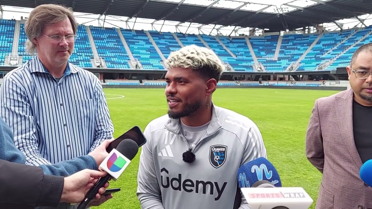 Josef Martinez Post Practice - |Media Day| San Jose Earthquakes| 2.19.25
