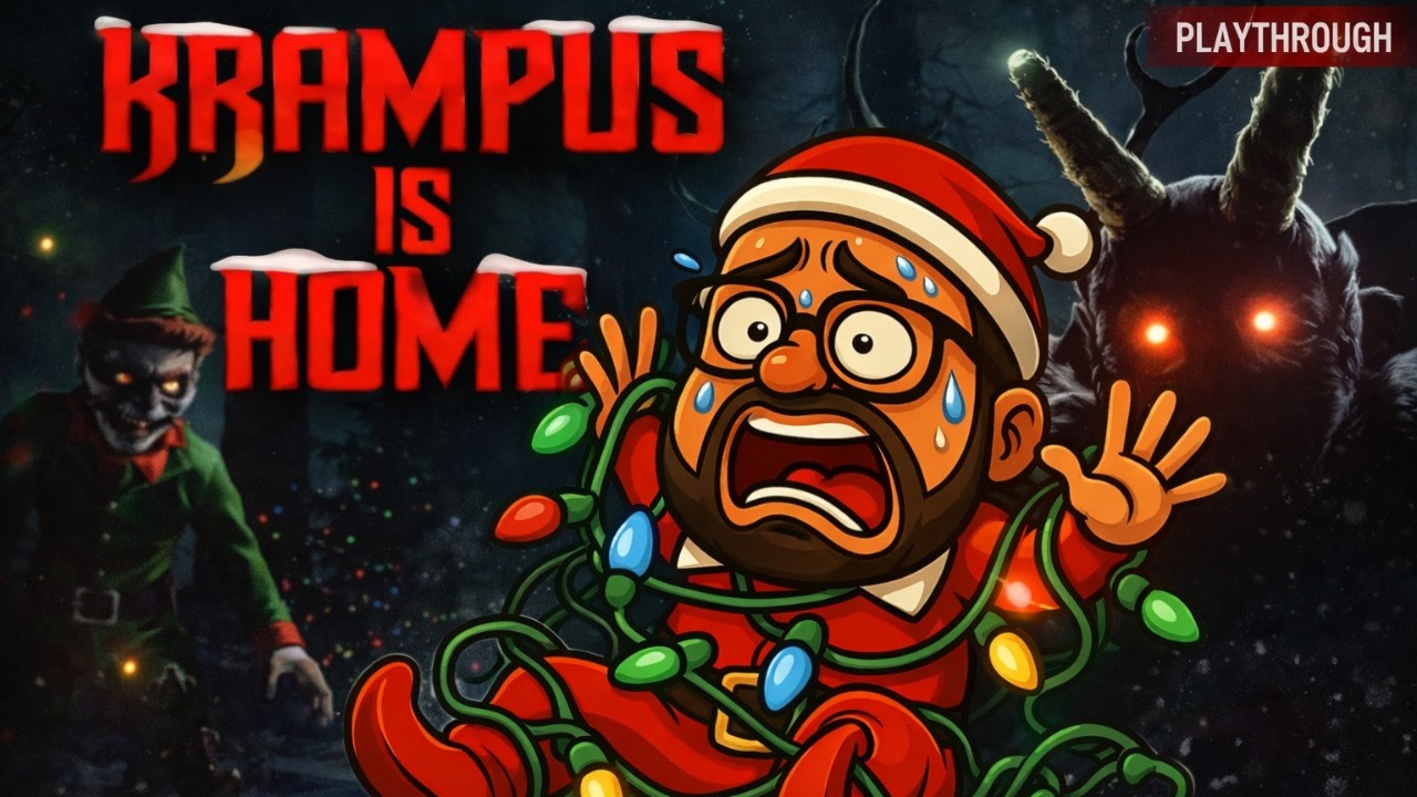 This Christmas Horror Game Was a Mistake… | Krampus Is Home