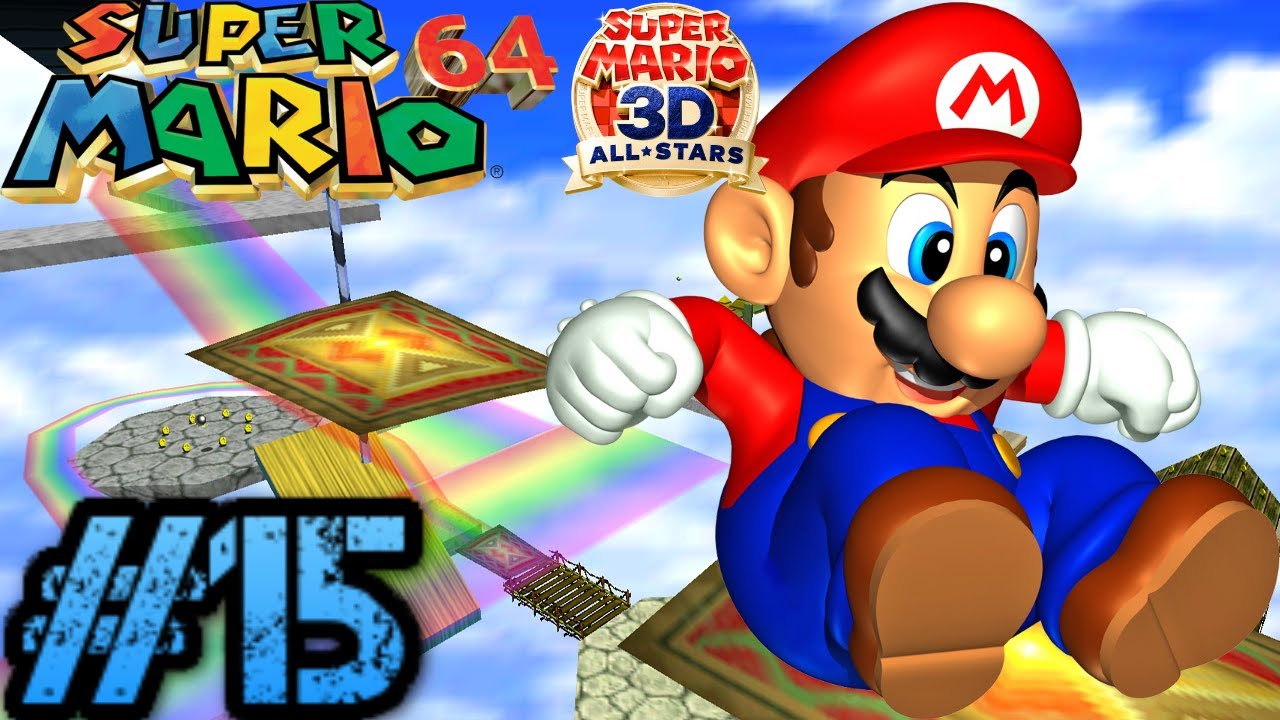 Super Mario 64 (Super Mario 3D All-Stars) - Rainbow Ride 100% - Full Gameplay part 15