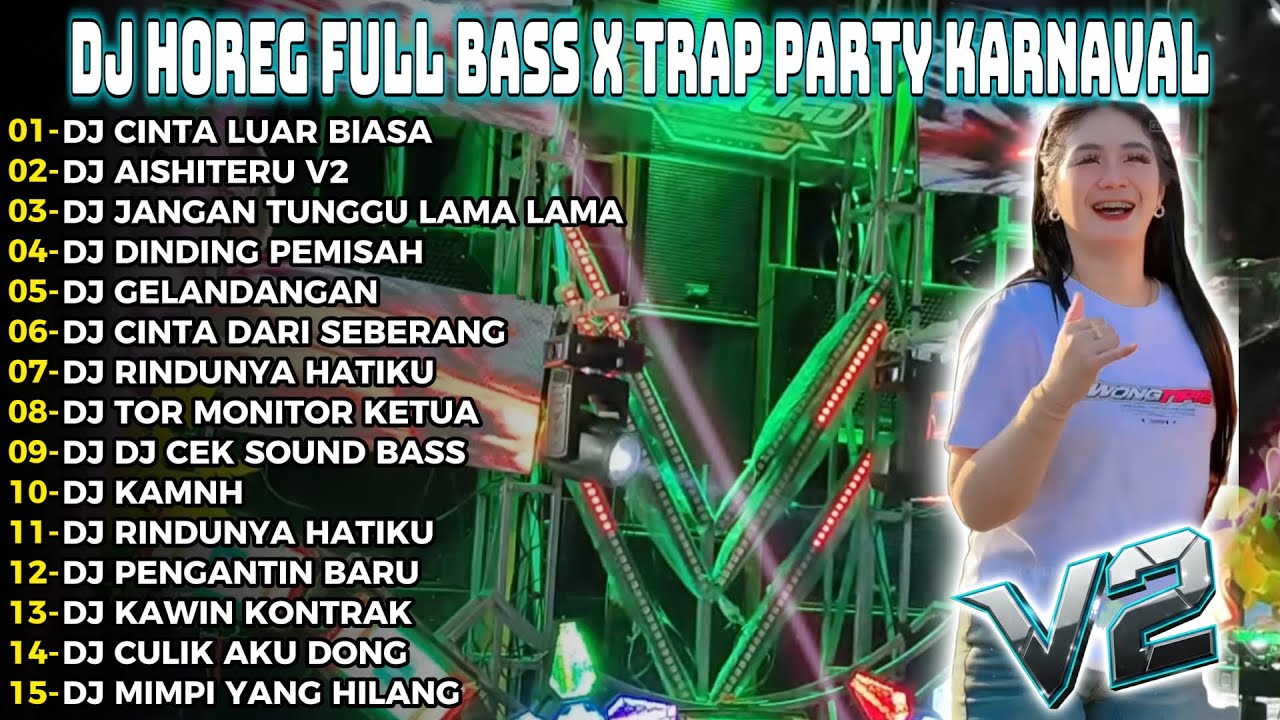 DJ CINTA LUAR BIASA CEK SOUND FULL BASS GELERR HOREG TERBARU FULL ALBUM Party audio Jernih