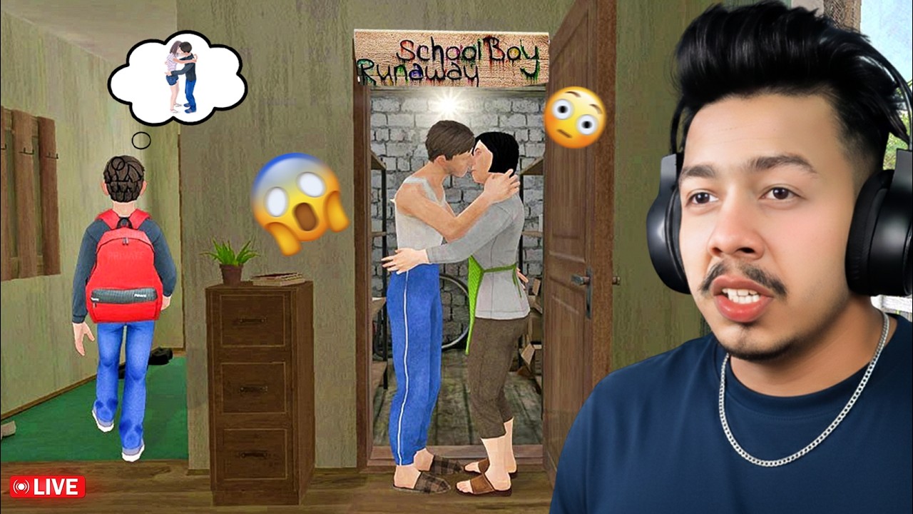 WHAT Did I Just See?! 😳 | Schoolboy Runaway Gameplay LIVE 🔴#krrishplaysz