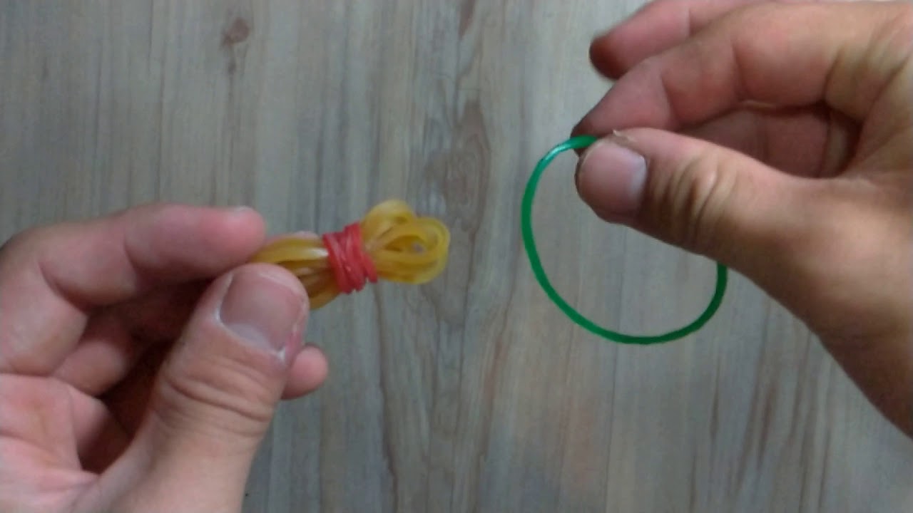 橡皮筋彈力球起始做法