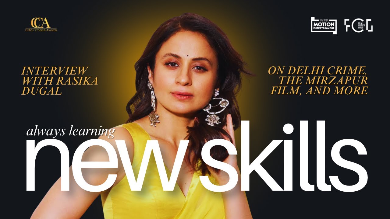 Always Learning Something New | Rasika Dugal on Delhi Crime, Mirzapur & More | FCG Exclusive