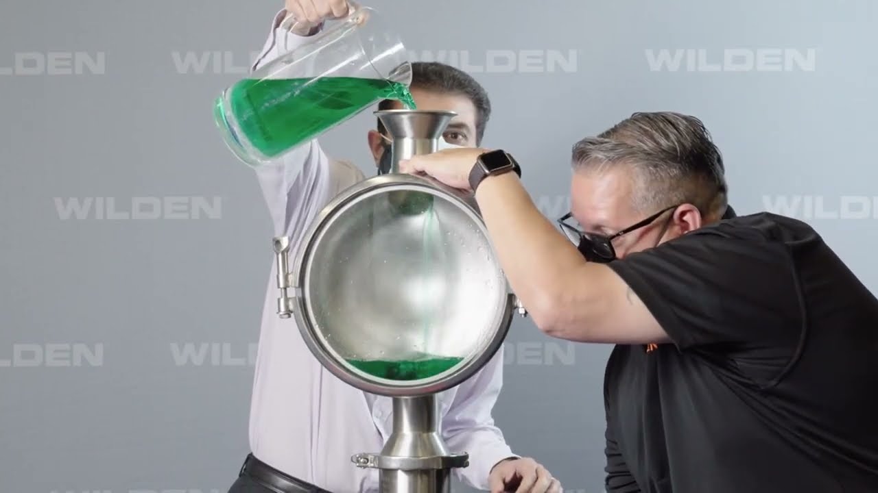 Will Pump (Wilden Saniflo bomba higienica con drenado completo de c&aacute;maras l&iacute;quidas)