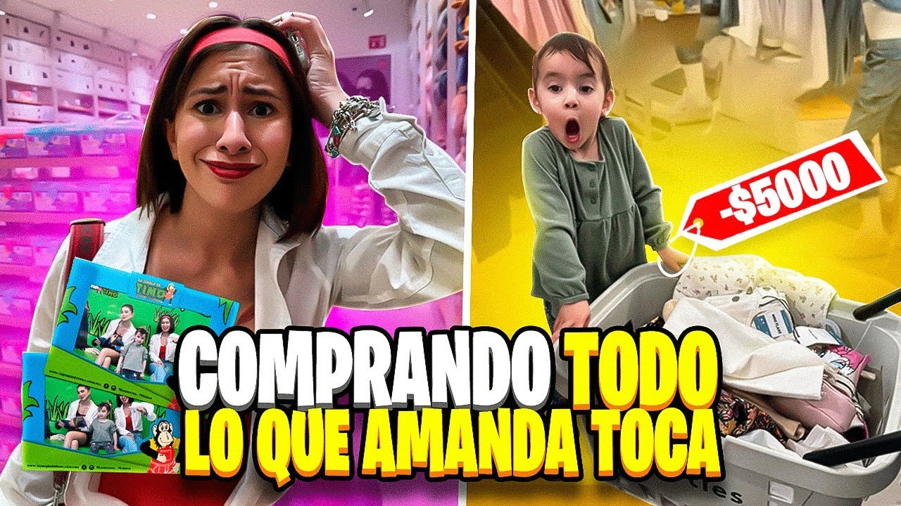 1 MINUTO EN LAS TIENDAS A AMANDA 🥳 Y DAFNNE SE HACE AMIGA DE UN CHANGO😰😔 | Hermanas JM