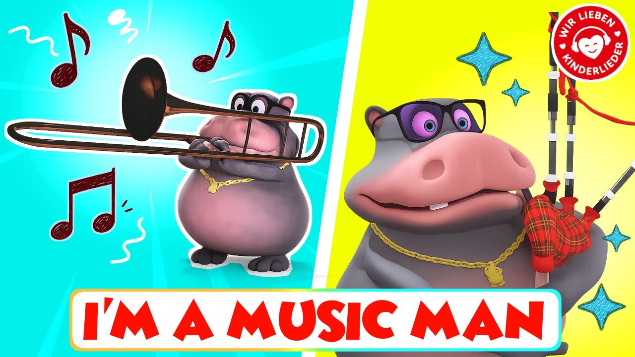 Sing und tanz mit dem Musikmann! 🎶 HipPo-Pop feat. Nilpferd für Kinder