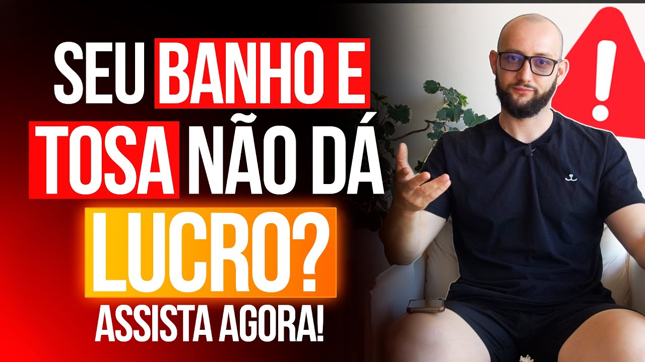 Meu Banho & Tosa NAO DÁ LUCRO, O QUE EU FAÇO? - JUNIOR BORJA