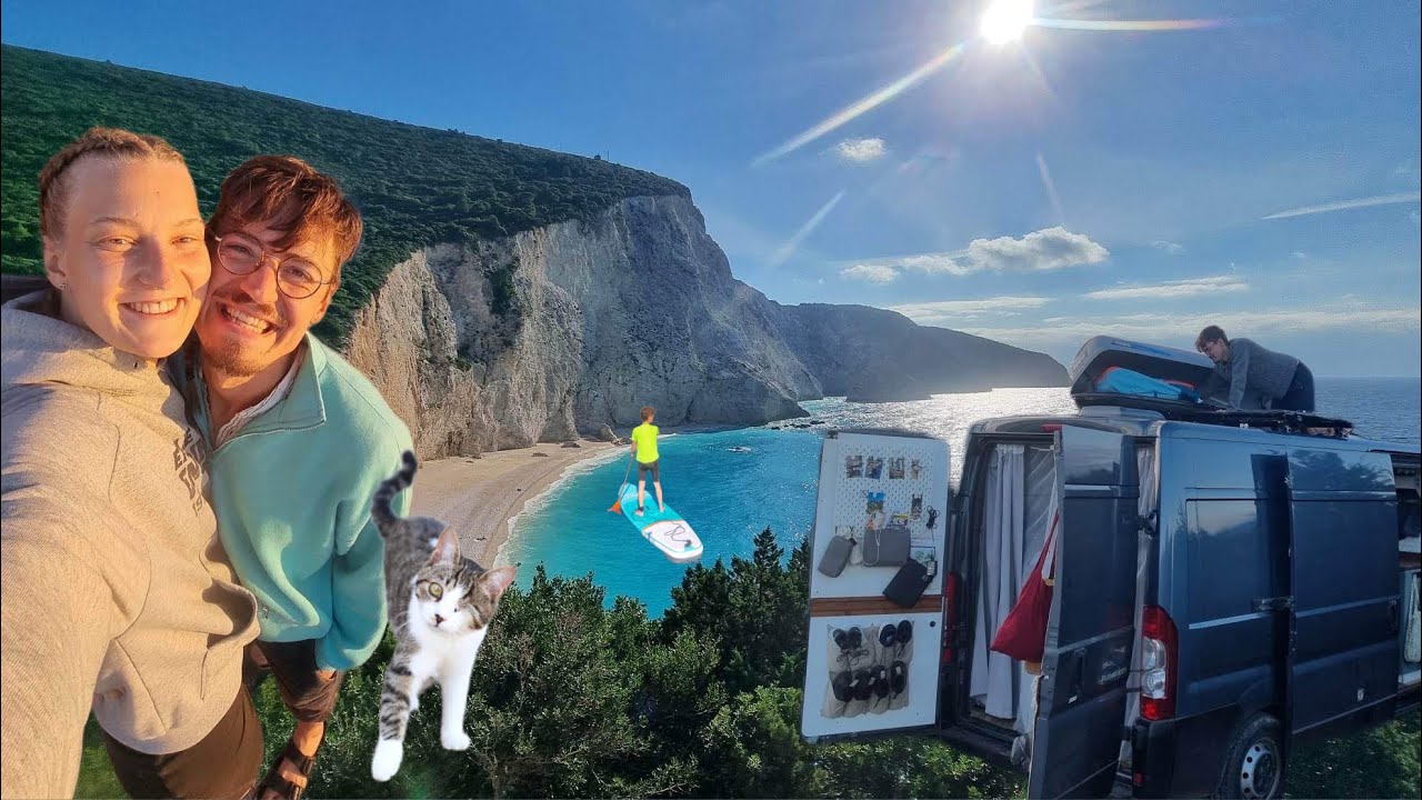 Besöker dröm ön Lefkada - Vanlife i Grekland