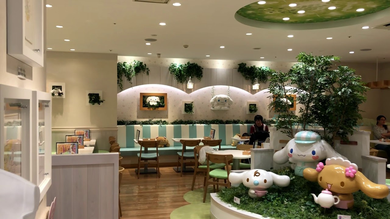 Inside Cinnamoroll Café: Adorable Eats & Hidden Characters!