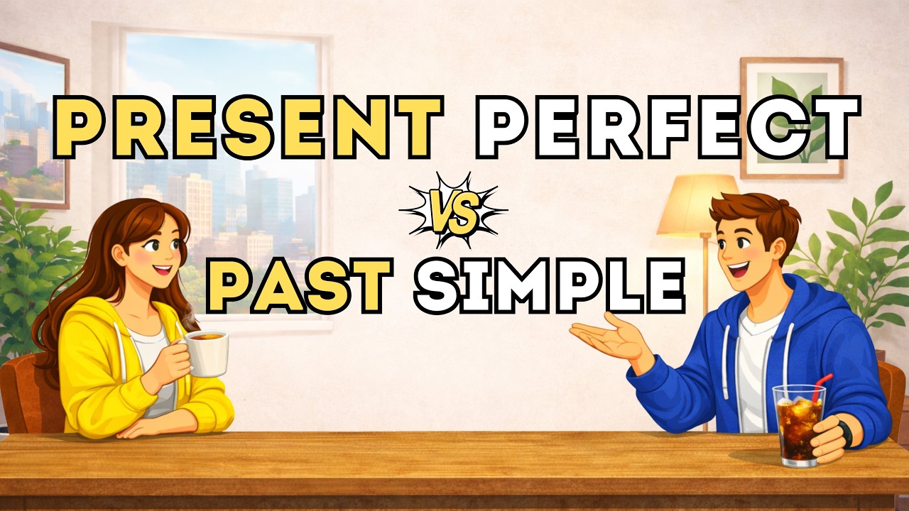 Present Perfect vs Past Simple — Understand It Finally (Real English Explained)
