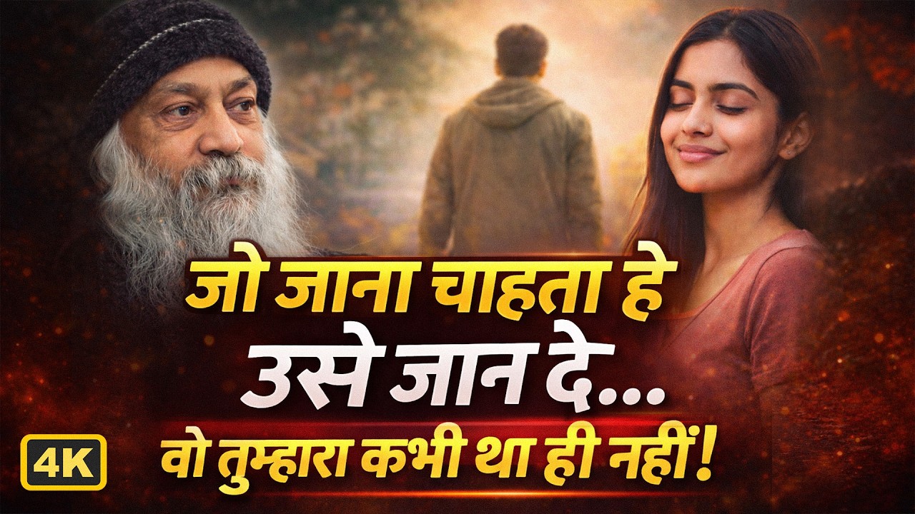 जिसे तुम रोक रहे हो… वो पहले ही जा चुका है | Osho