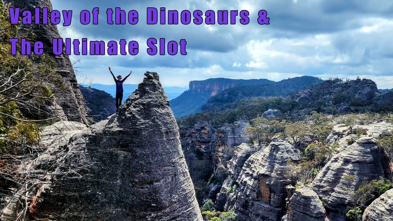 Valley Of The Dinosaurs & The Ultimate Slot - Mugii Murum-ban State Conservation Area - NSW - 4K