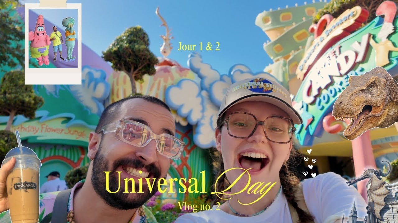 2 jours de folie à Universal Studios 🎢✨ | Vlog Orlando jour 1 & 2