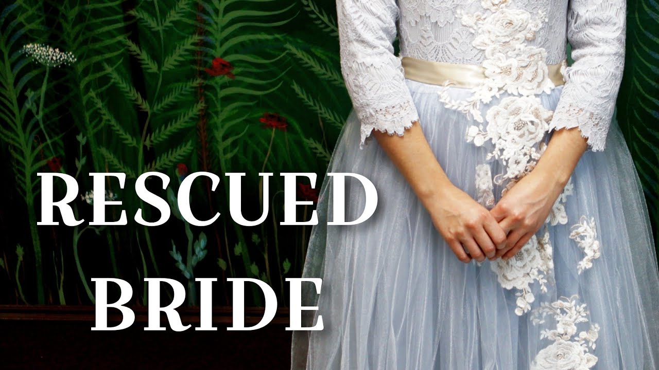 Trying to RESCUE an UPCYCLED Wedding Dress