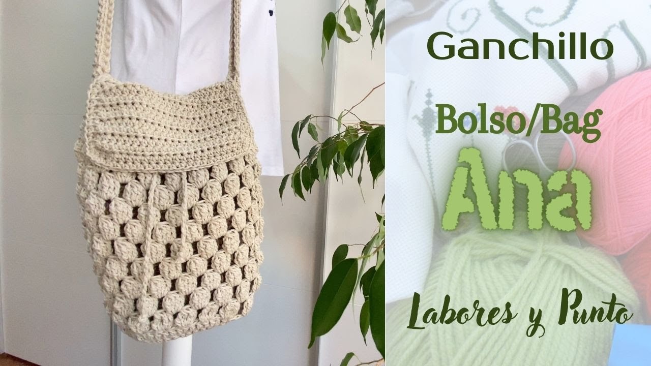 Bolso Ana a ganchillo o crochet- Labores y Punto