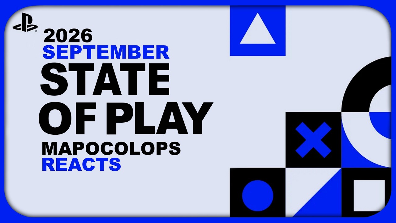 Mapocolops Reacts to Playstation's Double State of Play! September 2026