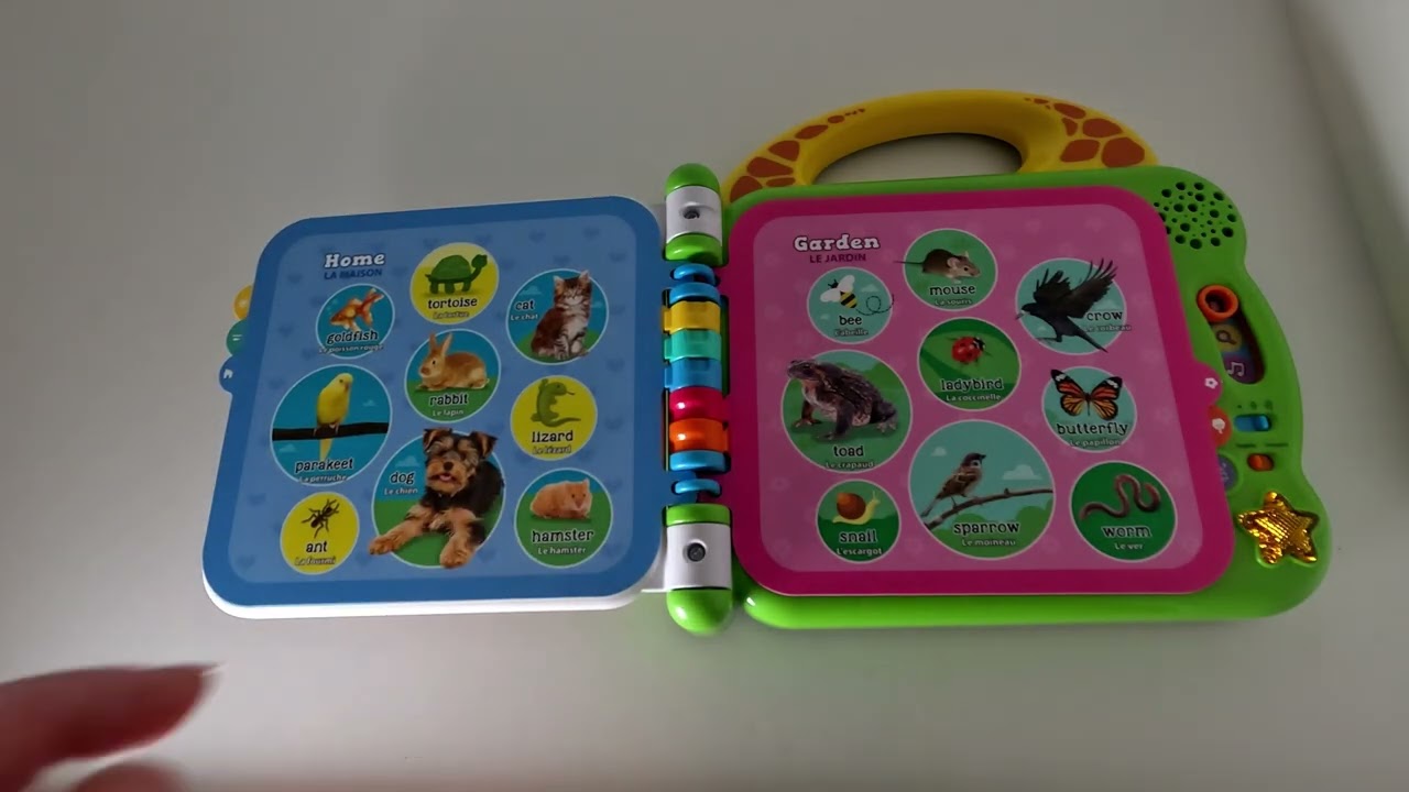 LeapFrog 100 Animals Book - All Words - Sound Test | Noisy Toys | kittikoko