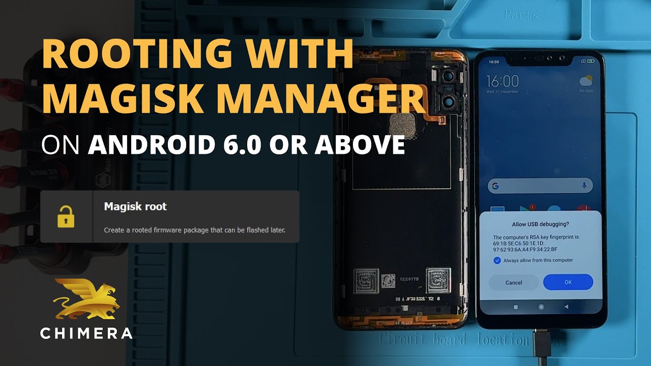 Chimera Utilities – Magisk root