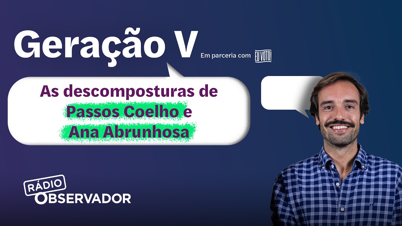 As descomposturas de Passos Coelho e Ana Abrunhosa | Geração V