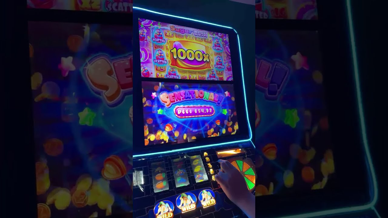 Играем в шугарыча в оффлайн зале #slot #live #bigwin