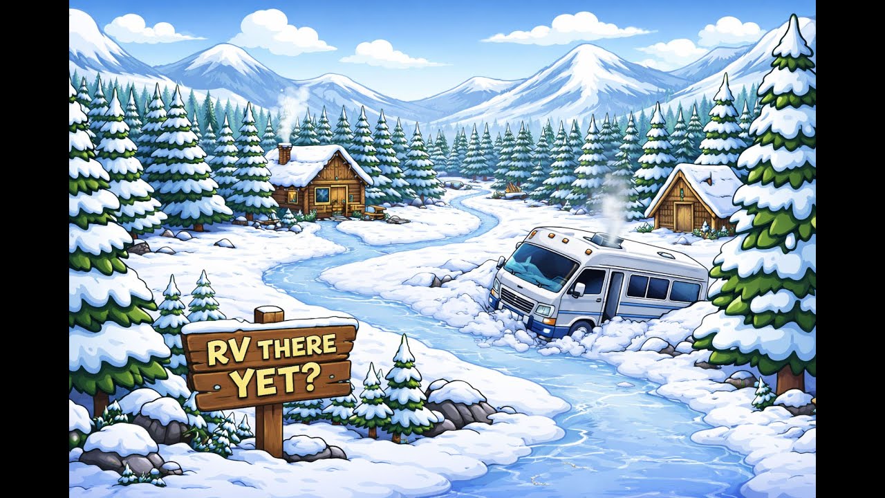 RV There Yet?! 🎁🚐 | Holiday Road Trip with the Crew