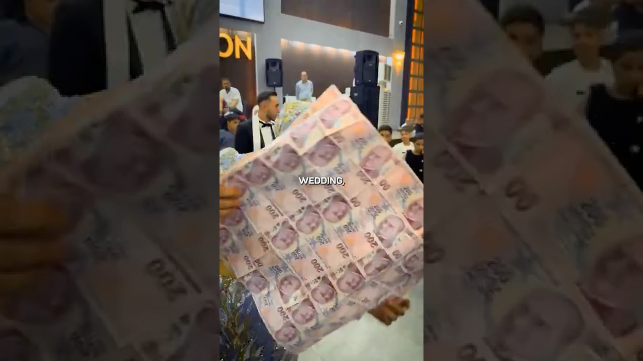 This Turkish Wedding Went WILD! (They brought the MONEY in a bag)