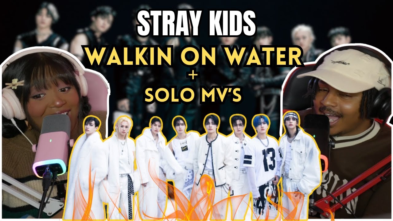 We React To STRAY KIDS - WALKIN ON WATER + Solo MVs For The First Time! 🔥