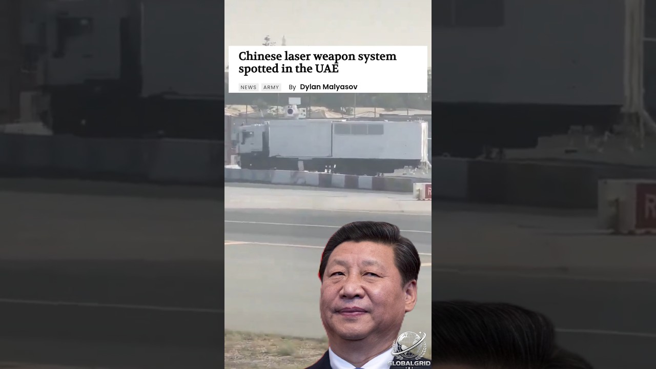 Chinese Laser Weapon Spotted at Dubai International Airport.#short#defencenews#UAE#China