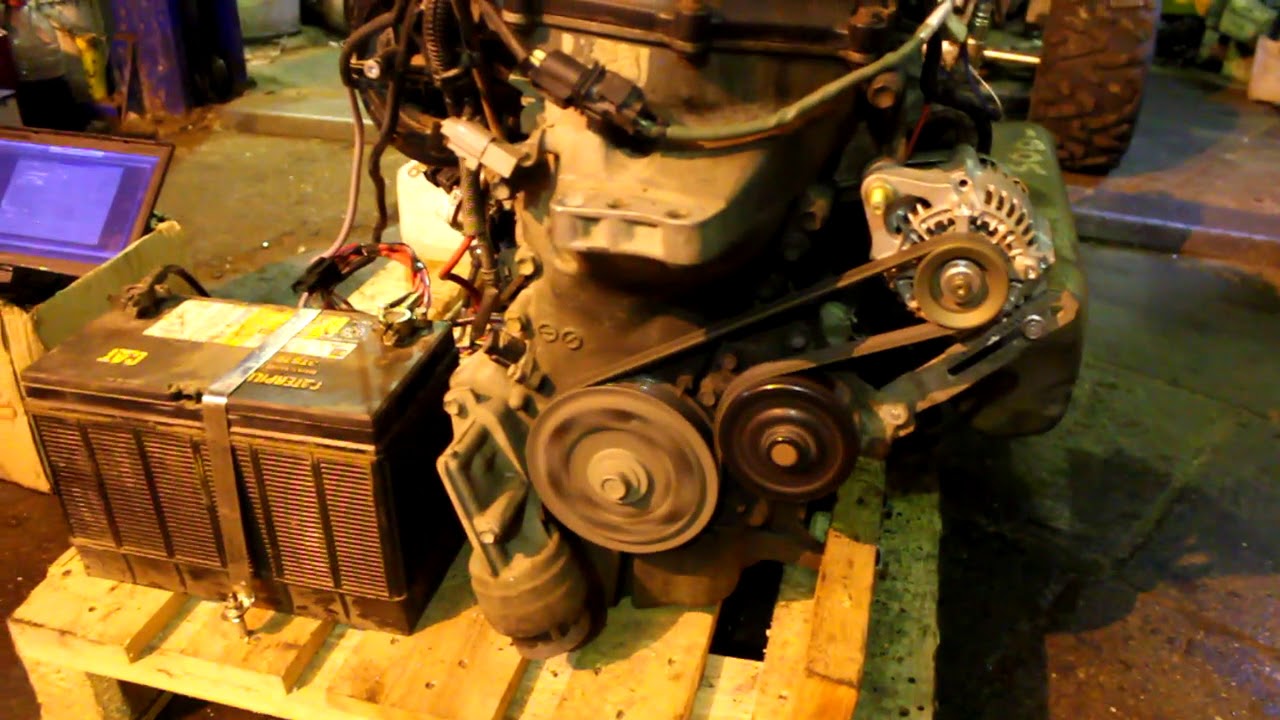 Японский вариант 1KR-FE на Январе-5.1
