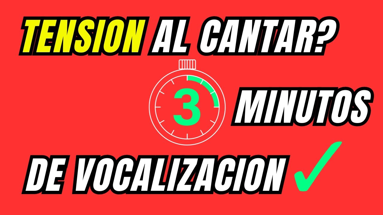 COMO CANTAR SIN FORZAR   3 MINUTOS DE VOCALIZACION DIARIA
