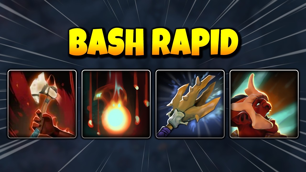 DOTA 2 ABILITY DRAFT - BASH RAPID Bash of the Deep + Fervor