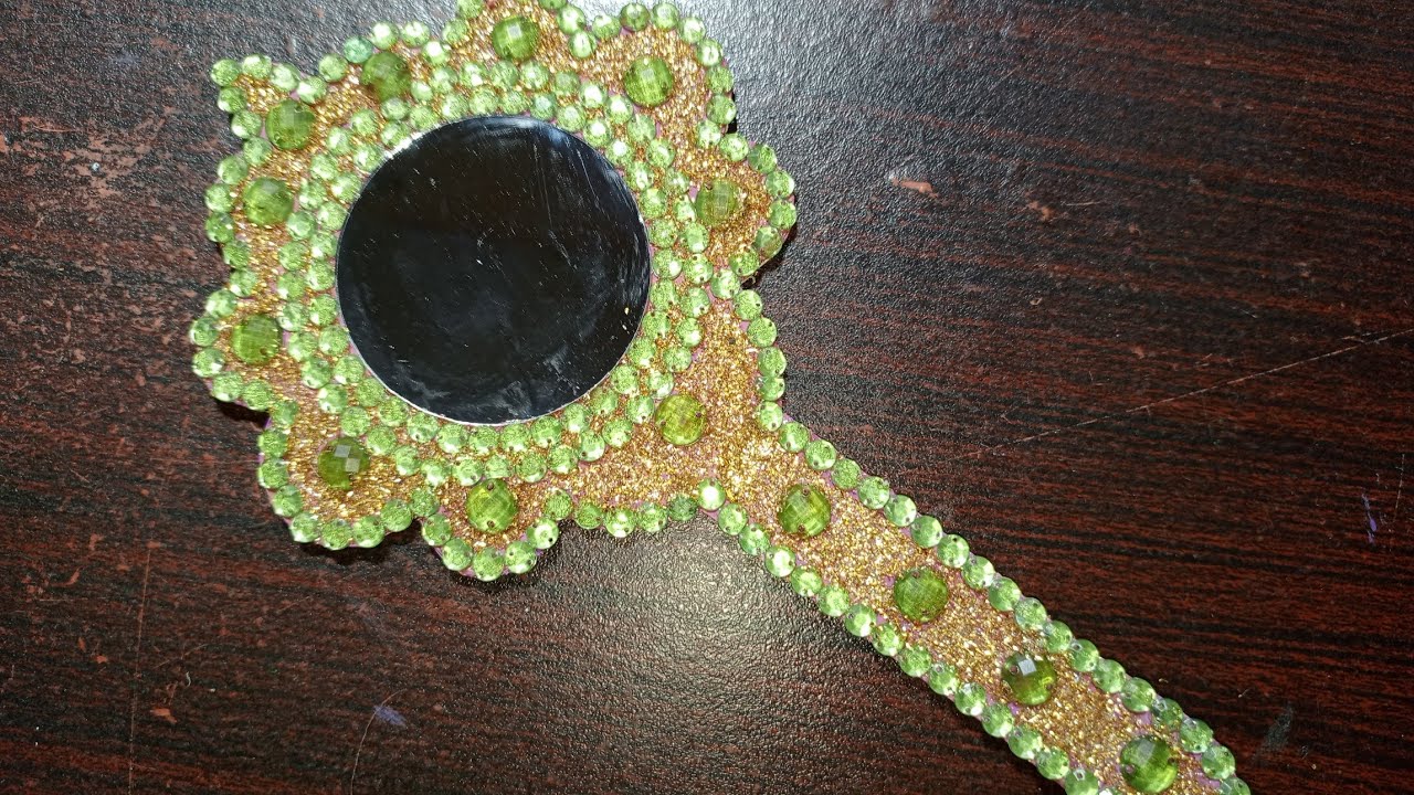 Mini mirror decoration idea / DIY / mirror deco / craft idea