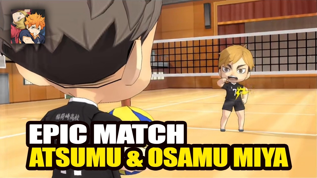 UNDEFEATED MIYA ATSUMU & MIYA OSAMU IN RANKED PVP - HAIKYUU TOUCH THE DREAM JP #39