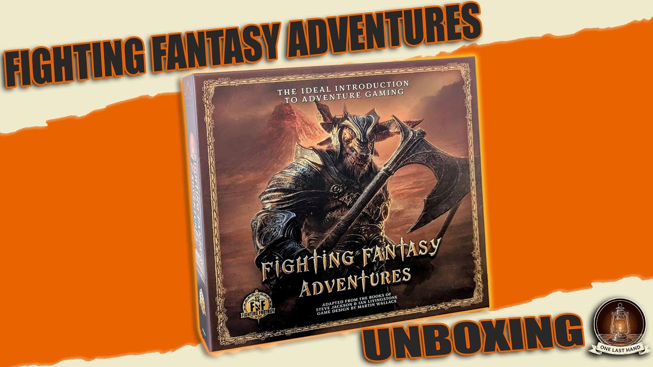 РАСПАКОВКА Fighting Fantasy Adventures: Переосмысление классических книг-игр!