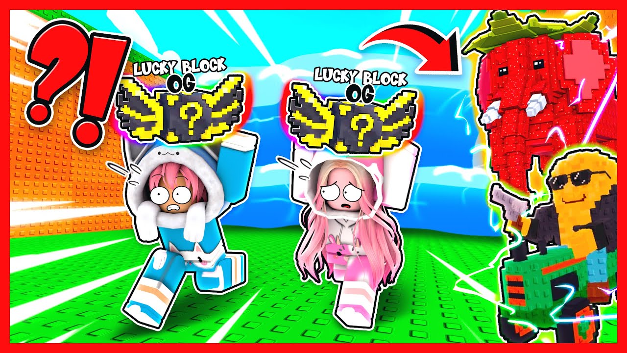 ATUN & MOMON MENDAPATKAN SEMUA OG DAN DIVINE BRAINROT DARI LUCKY BLOCK !! Feat @MOMON Roblox