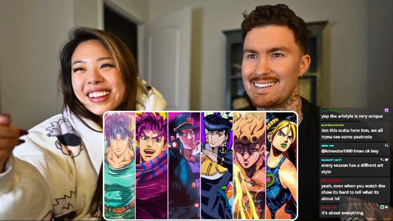 FIRST TIME REACTING to JOJO's BIZARRE ADVENTURE OPENINGS 🔥😎