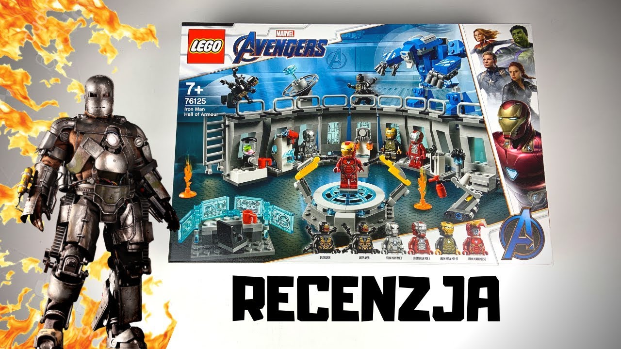 LEGO MARVEL SUPER HEROES 76125 - ZBROJE IRON MANA - RECENZJA