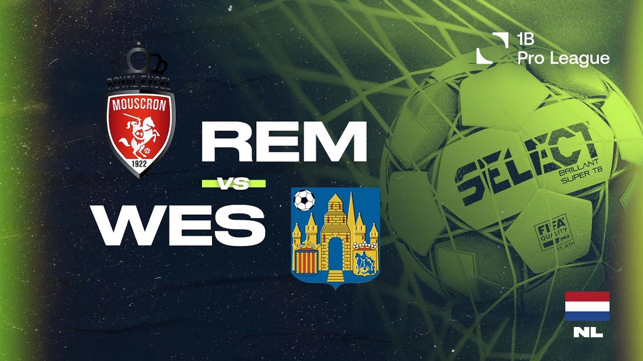 RE Mouscron - KVC Westerlo hoogtepunten