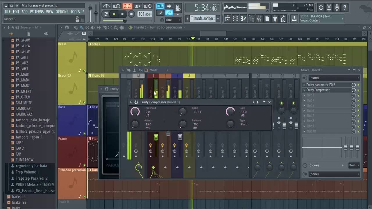 Mix Preso y Llorarás Salsa Flp Gratia